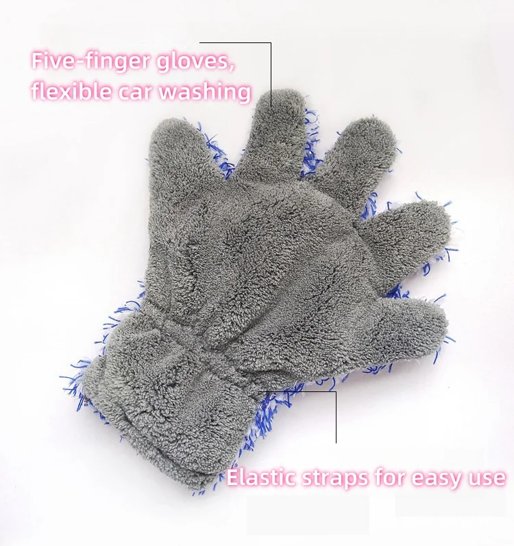 Car Bear Paw Car Washing Gloves