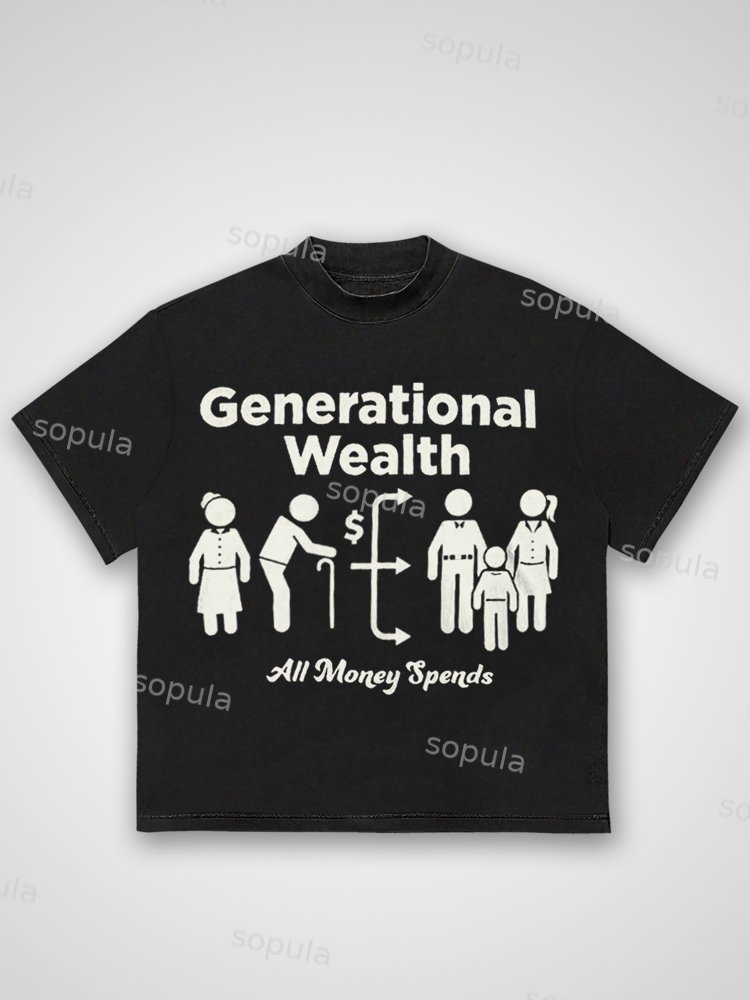 Fun Patterns For Wealth Transfer Of A Generation Graphic Tees - Sopula｜Premium Graphic Tees & Graphic Clothing