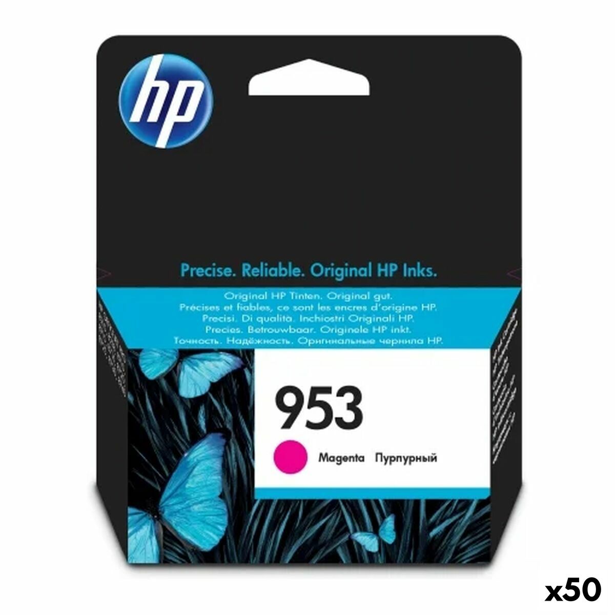 Original Ink Cartridge HP 953 Magenta (50 Units)