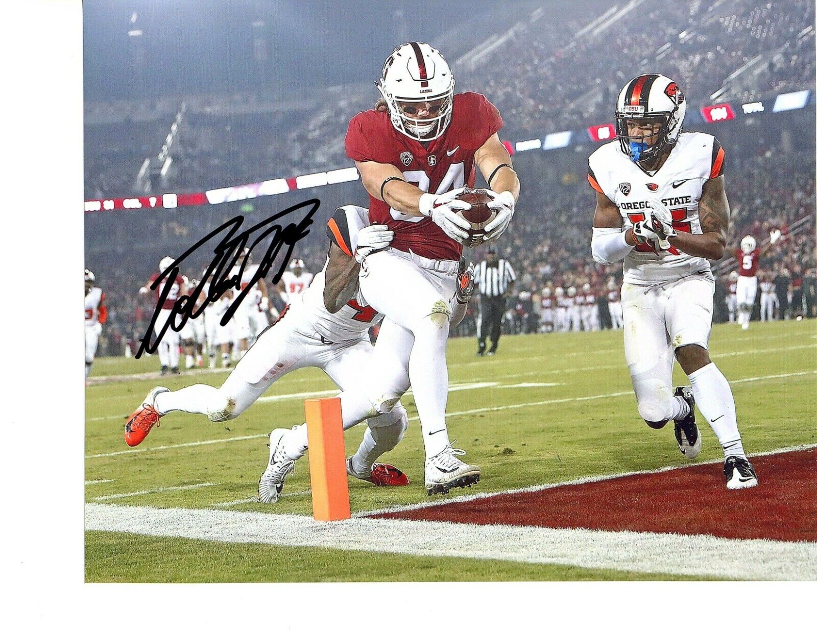 Colby Parkinson Stanford Cardinal signed autographed 8x10 football Photo Poster painting Draft b