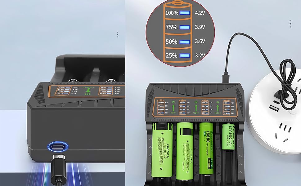 18650 Battery Charger