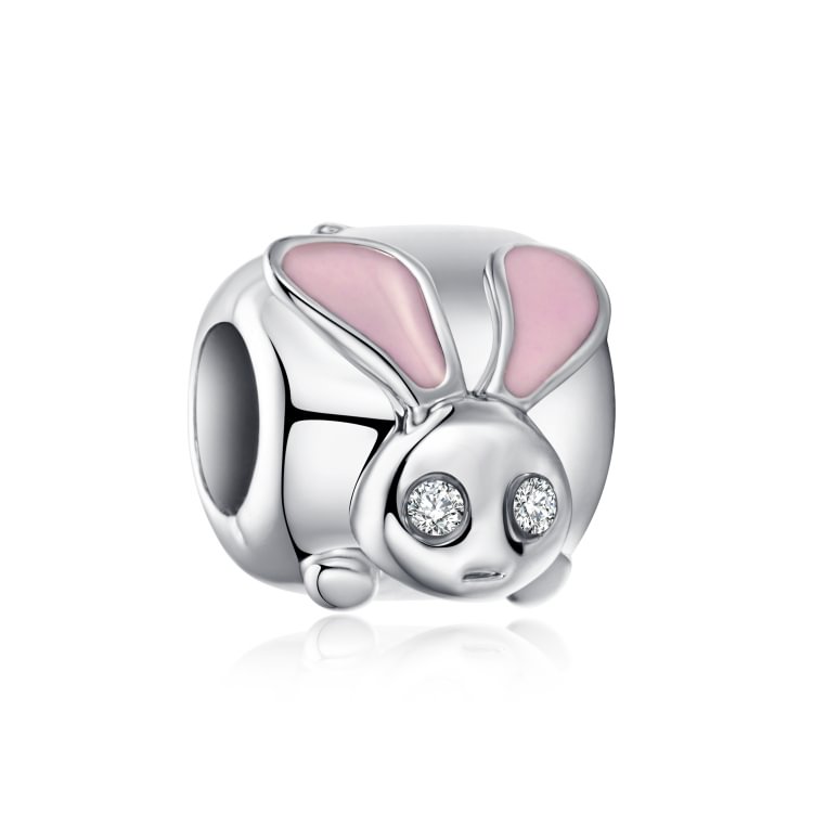 Pink Rabbit Charm Bracelet Accessories