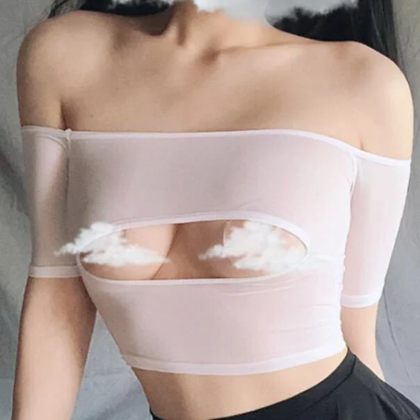 Micro Mini Skirt Club Lingerie Sexy Wear Sheer See Through Skirts Sexy Women Ice Silk A-Line Pleated Skirt Low Waist Lingerie