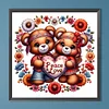 Diamond Painting -DIY Full Round Drill Valentine's Day Bear