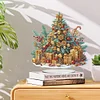 Acrylic Special Shaped Double Sided Effect Christmas Theme Desktop Diamond Art Kit