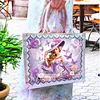 DIY Diamond Painting Beauty Linen Waterproof Handbag Shopping Storage Bag Totes Kit