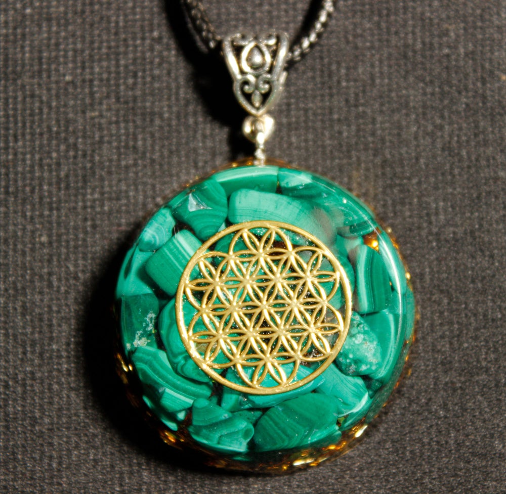 

Orgone Pendant - Flower of life, 501 Original