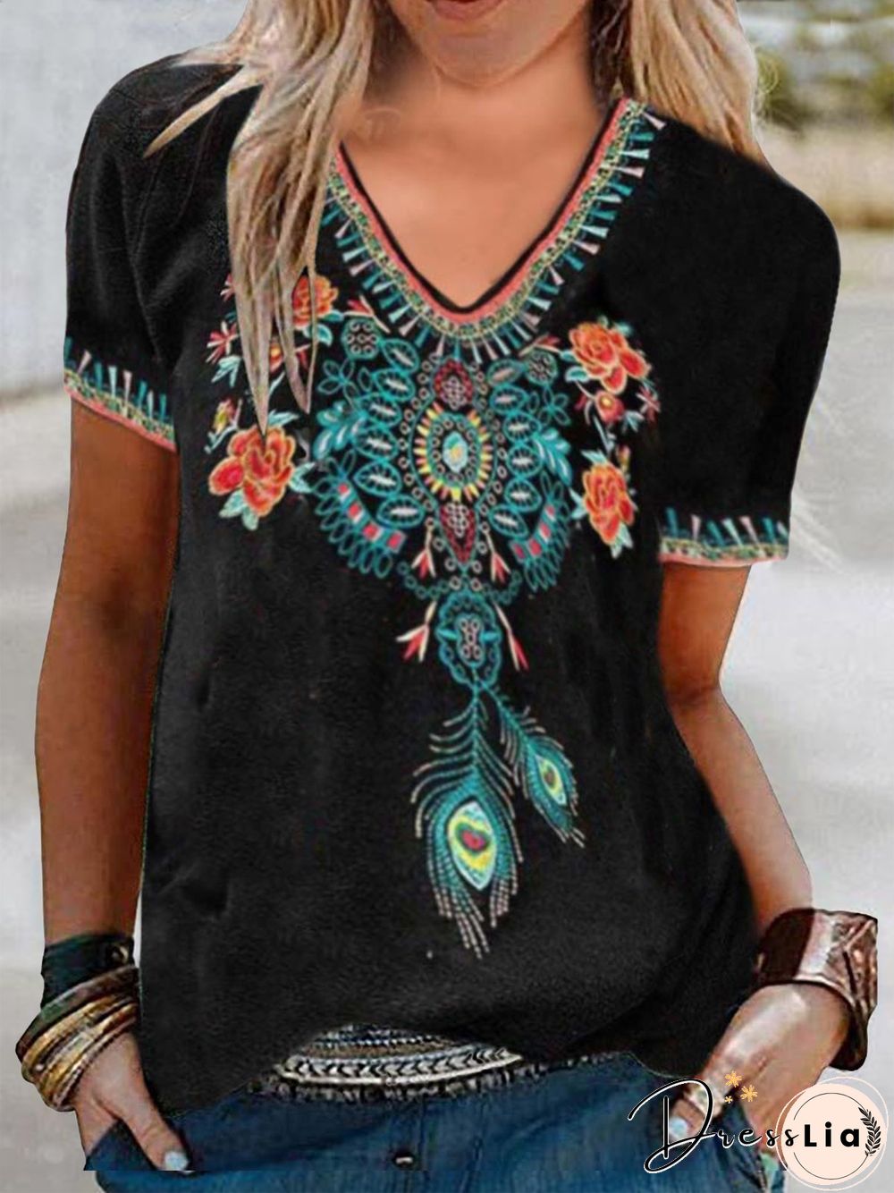 Casual Regular Fit Satin Short sleeve tops