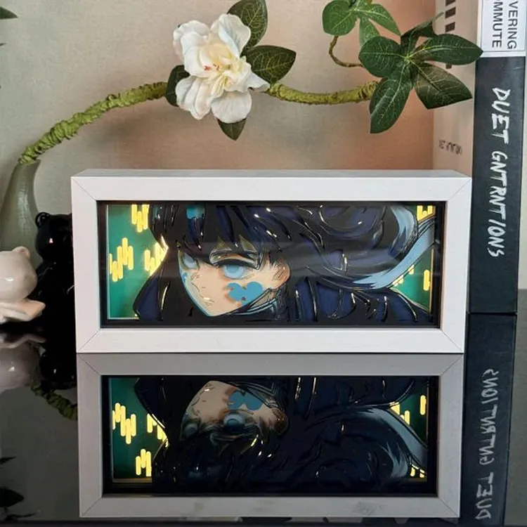 3D LED Box Light - Demon Slayer-Muichiro Tokito