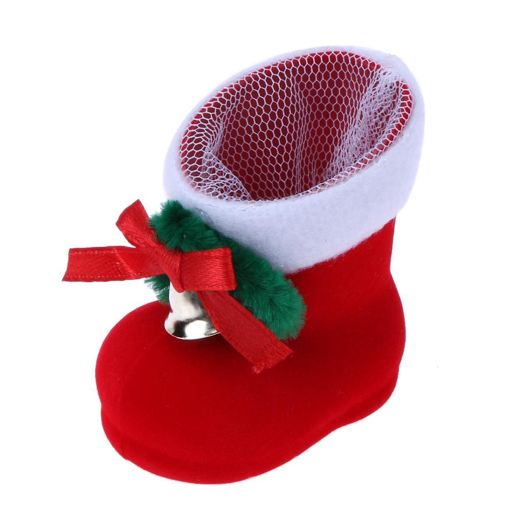 

Christmas Decor Santa Claus Candy Boots Home Party Gift Red Boots, 501 Original
