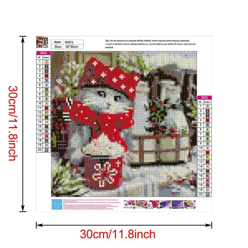 Diamond Painting - Full Drill - Scarf Cat