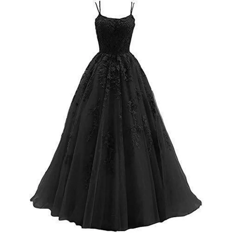 Uveng Uveng Dress Woman 2025 Fine Shoulder Prom Crore Bridal Muslin Lace Sticker Girl Party Ball Dress Spring