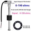 100TECH Marine Fuel Sending Unit 19"(480mm) 0-190ohms Boat Fuel Tank Sending Unit Float RV Tank Level Sensor Gas Gauge Diesel Water Level Sensor for Truck Boat Yacht Vehicle Car Camper Tractor