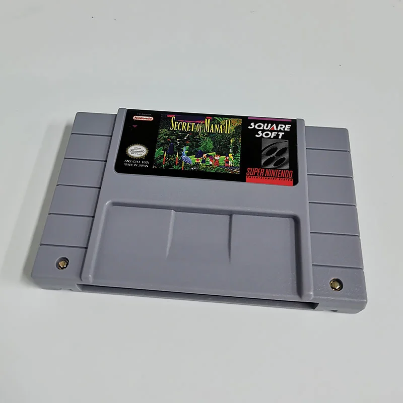 Secret of Mana II SNES For Super Nintendo Entertainment System - 16 Bit US Version Game Cartridge