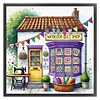 Sewing House-14CT Stamped Cross Stitch 40*40cm/15.75*15.75in