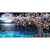 Ocean Bloom Tree-Full Round/Square Diamond Painting (80*40cm)