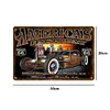 Route 66 Car - Metal Tin Signs(8*12Inch/12*16Inch) - Garage&Transport