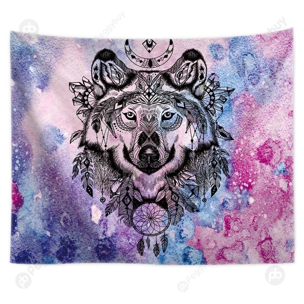 

Hanging Wall Tapestry Printed Blanket Yoga Mat Home Art Decor (Style5 L, 200x150cm, 501 Original