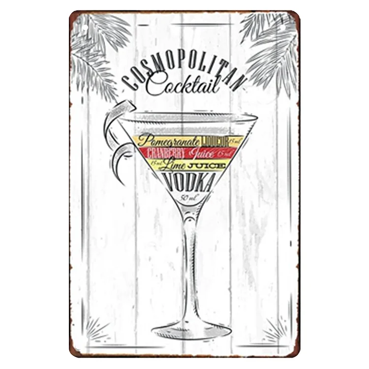 Drinks - Vintage Tin Signs/Wooden Signs - 8*12Inch/12*16Inch