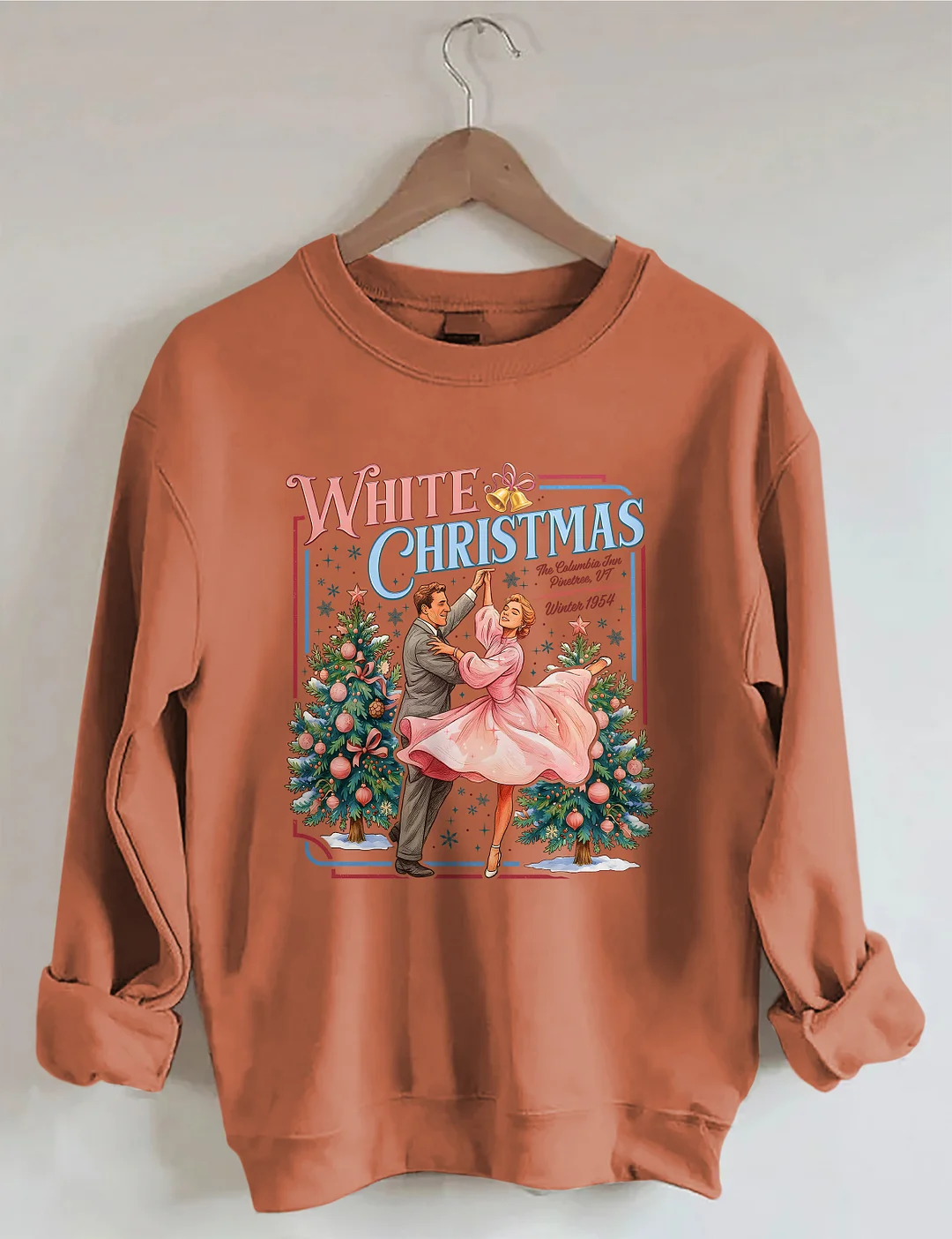 Haynes Sisters White Christmas Sweatshirt