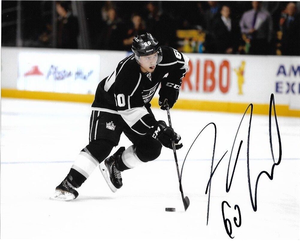 Los Angeles Kings Jordan Weal Signed Autographed 8x10 Photo Poster painting COA B