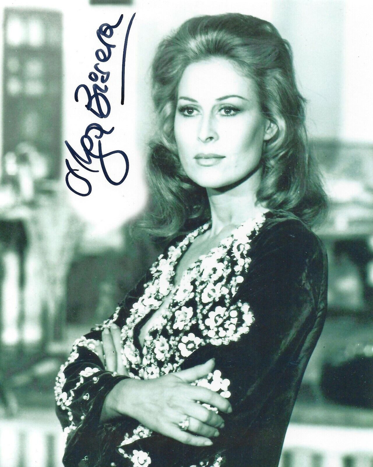 OLGA BISERA SIGNED 007 JAMES BOND 8x10 Photo Poster painting 3 UACC & AFTAL RD AUTOGRAPH