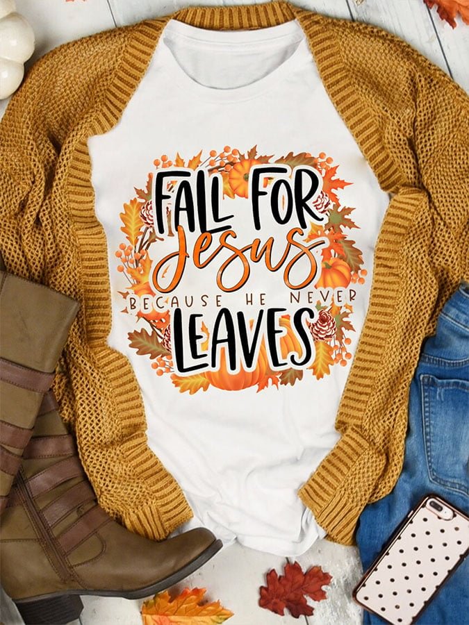 Fashion Print Short Sleeve T-Shirt