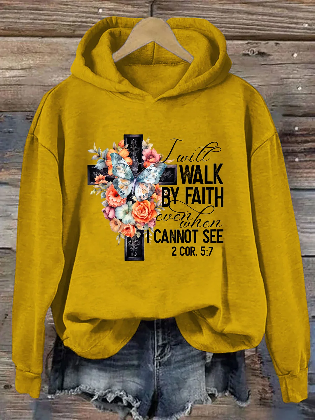 Walk by Faith Hoodie