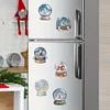 6Pcs Diamond Painting Acrylic Christmas Ball Fridge Magnet for Beginners