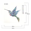 Diamond Painting-DIY Crystal Rhinestone Hummingbird