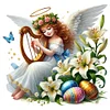 Diamond Painting-DIY Full Round Drill Easter Angel