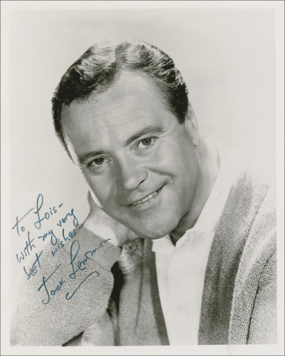 JACK LEMMON Signed Photo Poster paintinggraph - Film Star Actor - preprint