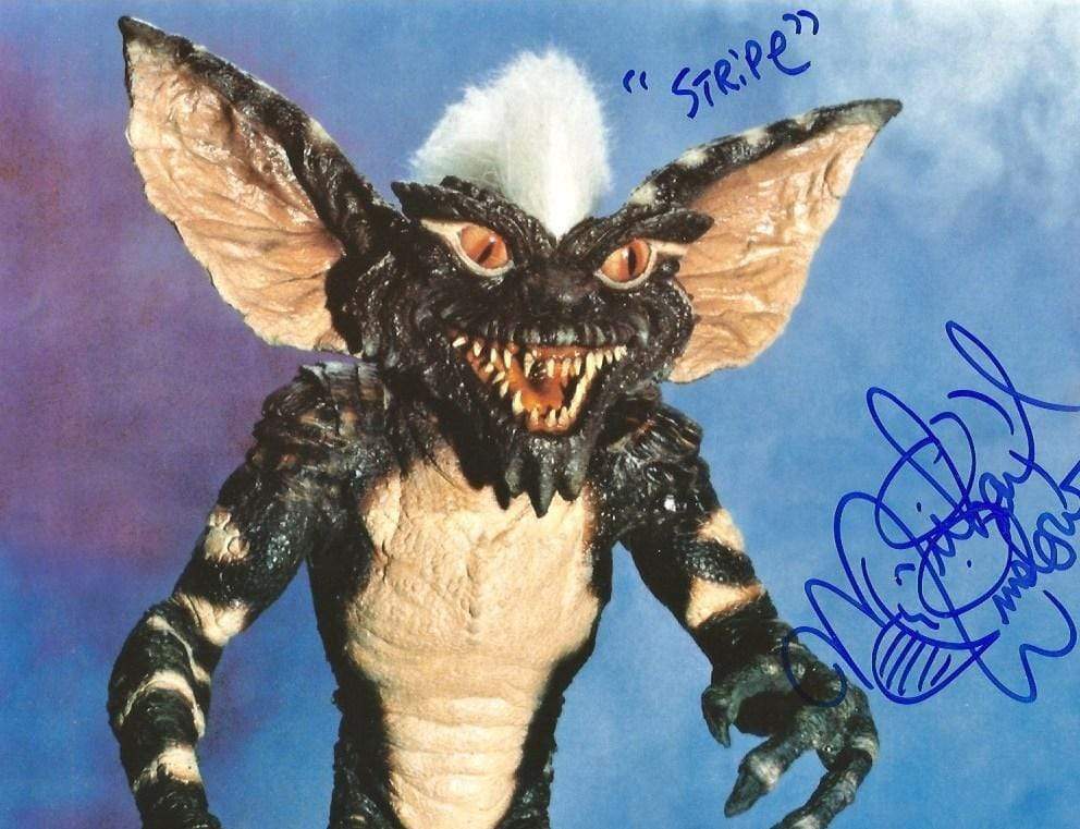 ACTOR Michael Winslow Gremlins autograph, In-Person signed Photo Poster painting