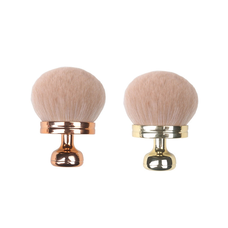 Portable Single Multi-use Large Mushroom Head Makeup Brush Powder Blush Brush Hot Makeup Tools