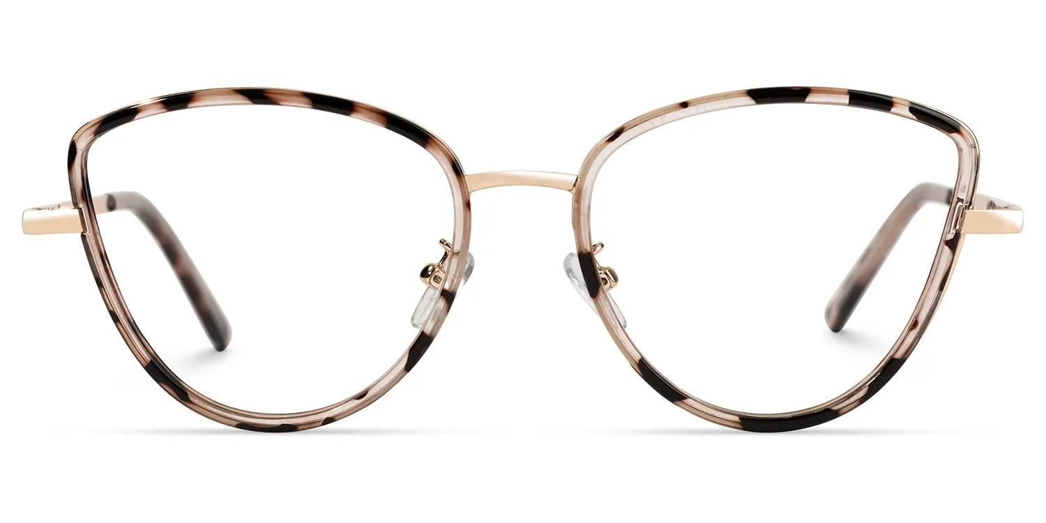 Neeley Schwarz-Tortoise Cateye Brille Schwarz-Tortoise