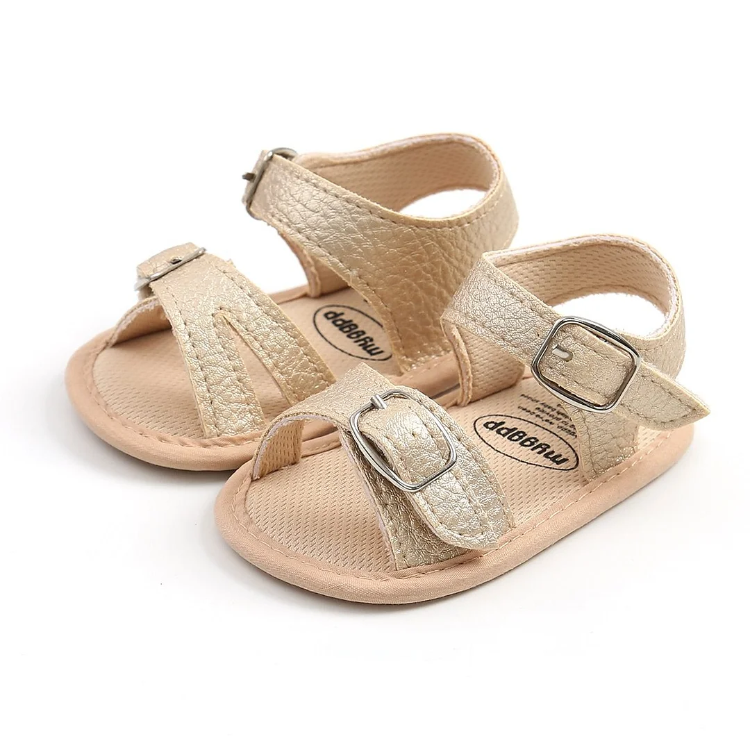 New Canvas PU Baby Non-Slip Sandals Child Summer Boys Fashion Sandals Sneakers Infant Shoes 0-18 Month Baby Shoes