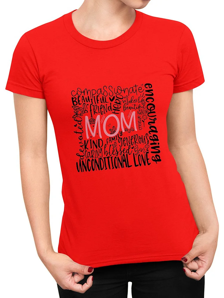 Bestdealfriday Mama Shirt For Women Women's T-Shirt