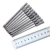 10pcs/set Screw Driver Set Anti-rust 100mm Electric Screwdriver Bits Accessories