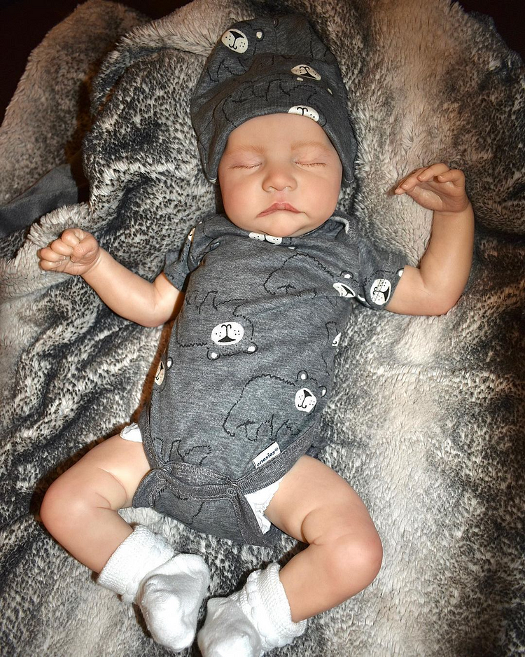 [Real Reborn Dolls] 20 " Real Lifelike Nicholas, Realistic Soft Vinyl Dolls Rebornartdoll® Rebornartdoll®