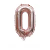 20PCS English Letters 16" Aluminum Film Golden Silver Rose Gold Balloons Birthday Party Decor