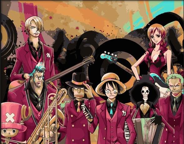 

One Piece – Paint By Numbers - 40*50CM, 501 Original