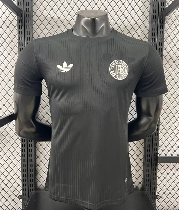 Germany 125th Anniversary Black Jersey 2025-26 - Player Edition