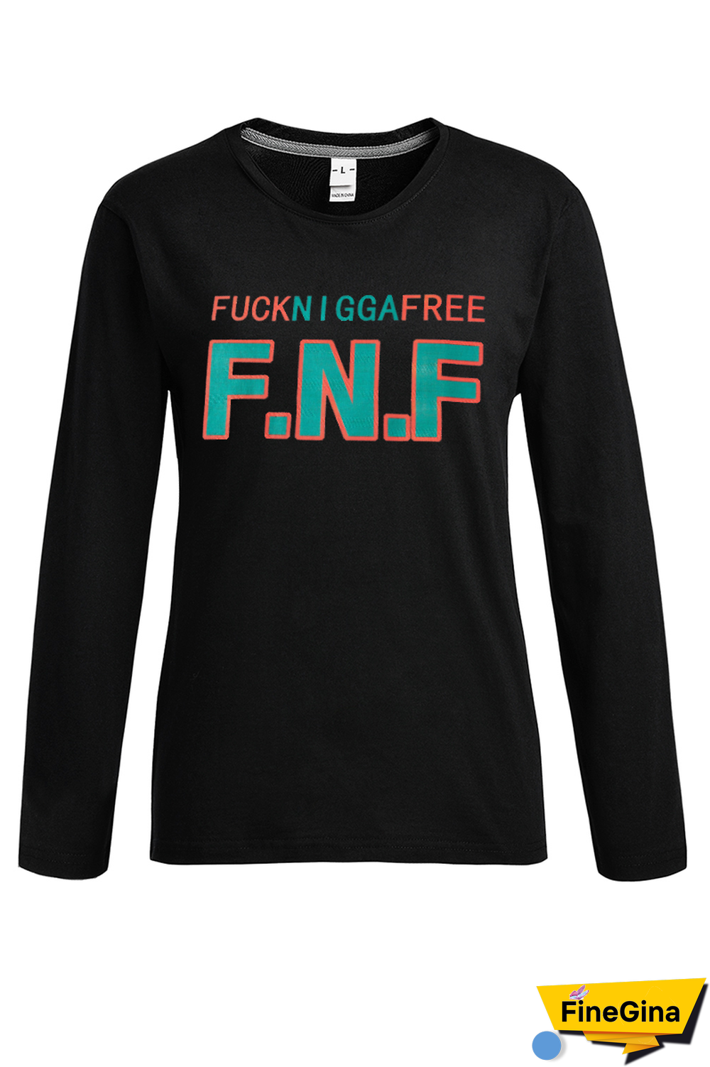 White Street Vintage Print Patchwork Letter O Neck Tops