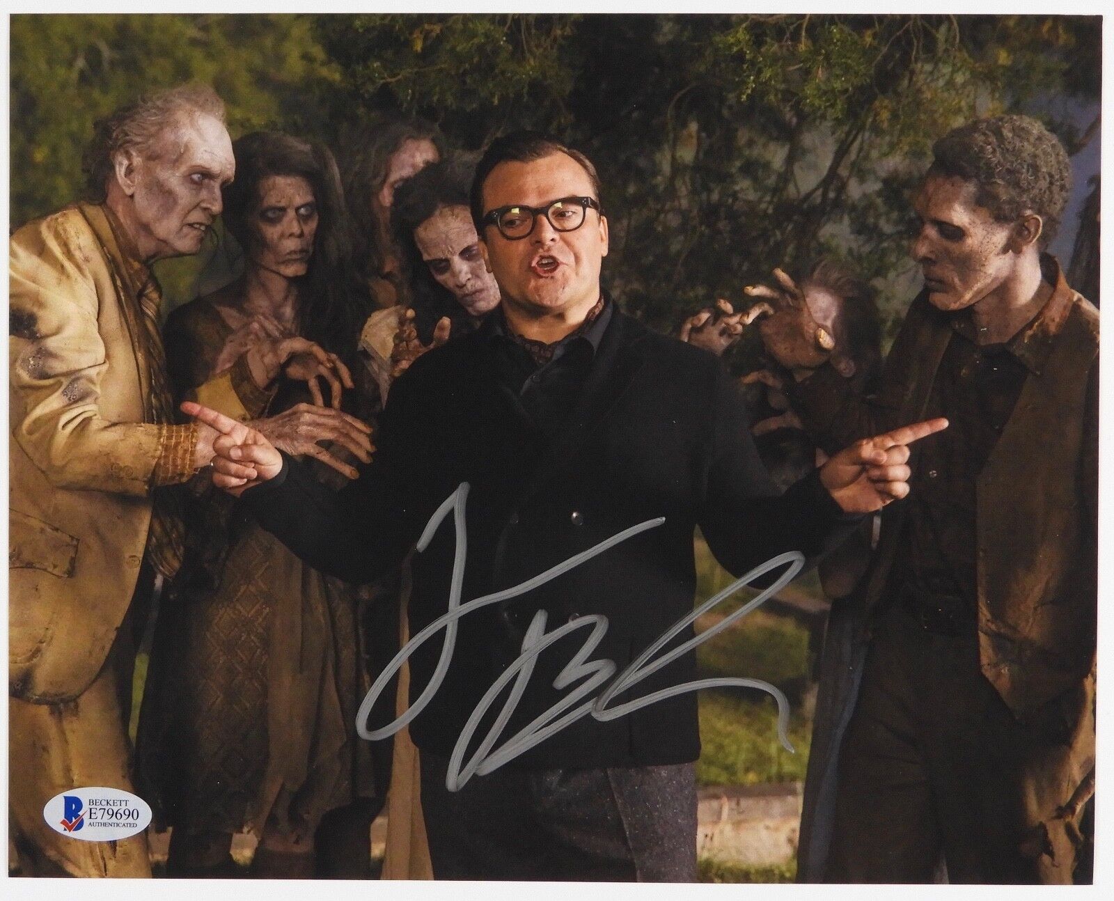 Jack Black Goosebumps Autograph Signed Photo Poster painting Beckett COA 8 x 10