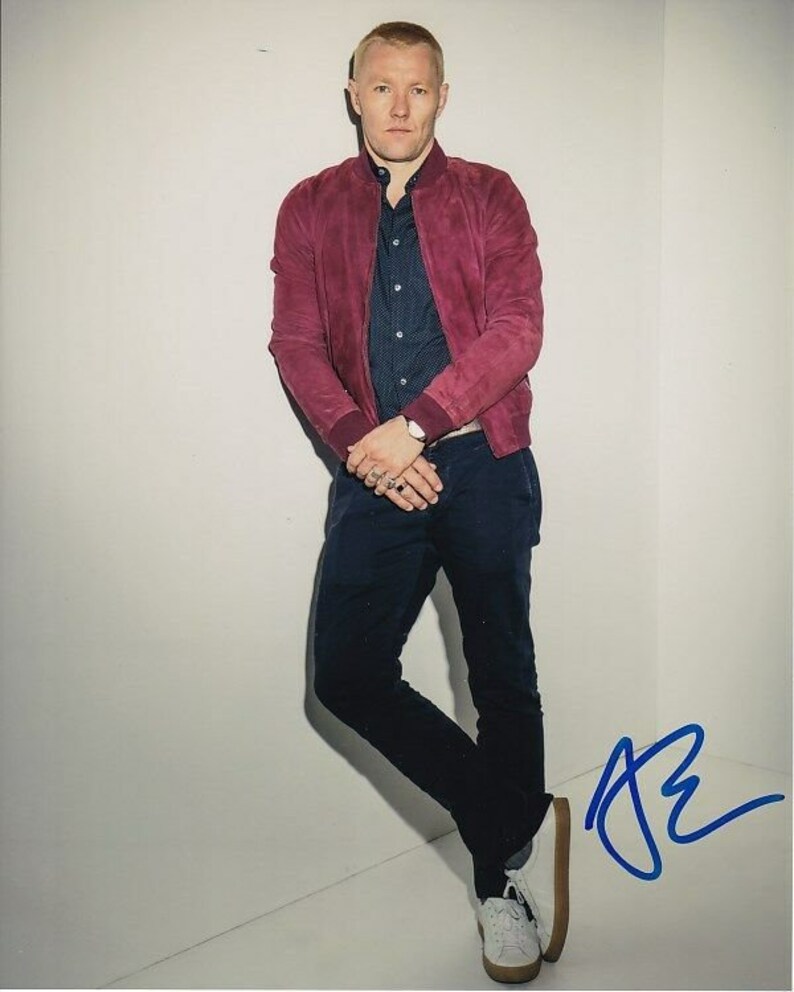 Joel edgerton signed autographed richard loving Photo Poster painting