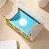 (24cm)Diamond Art Tissue Box DIY PU Napkin Cover for Home(best grandma ever)