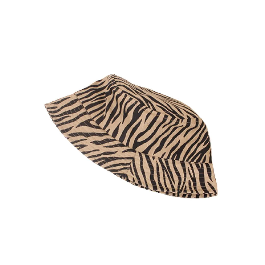 Toddler Summer Bucket Hat, Cute Leopard Animal Pattern Short Brim UV Protection Fisherman Hat For 2-6Years Baby Girls Boys