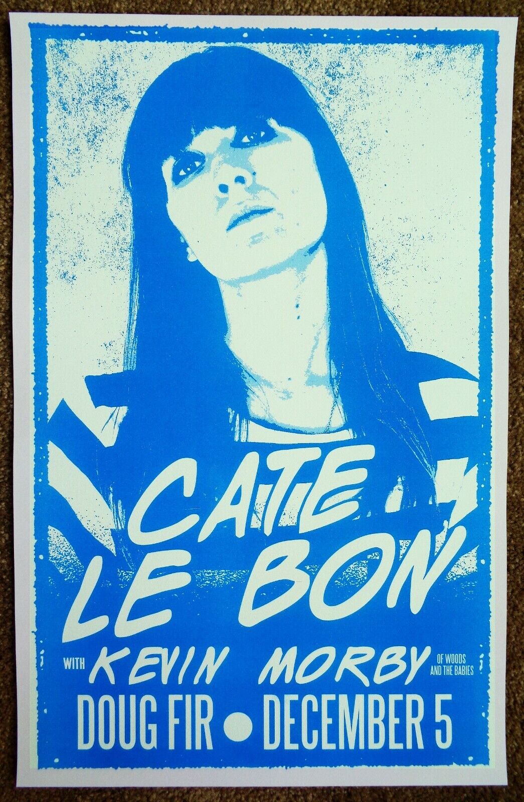 CATE LE BON 2013 Gig POSTER Portland Oregon Concert