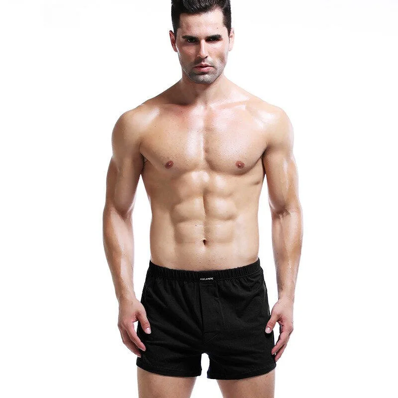 Men's Underwear Loose Leisure Shorts Cotton Comfortable Men Boxer Shorts Fashion Boxers Men Lounge Home Wear Underwears