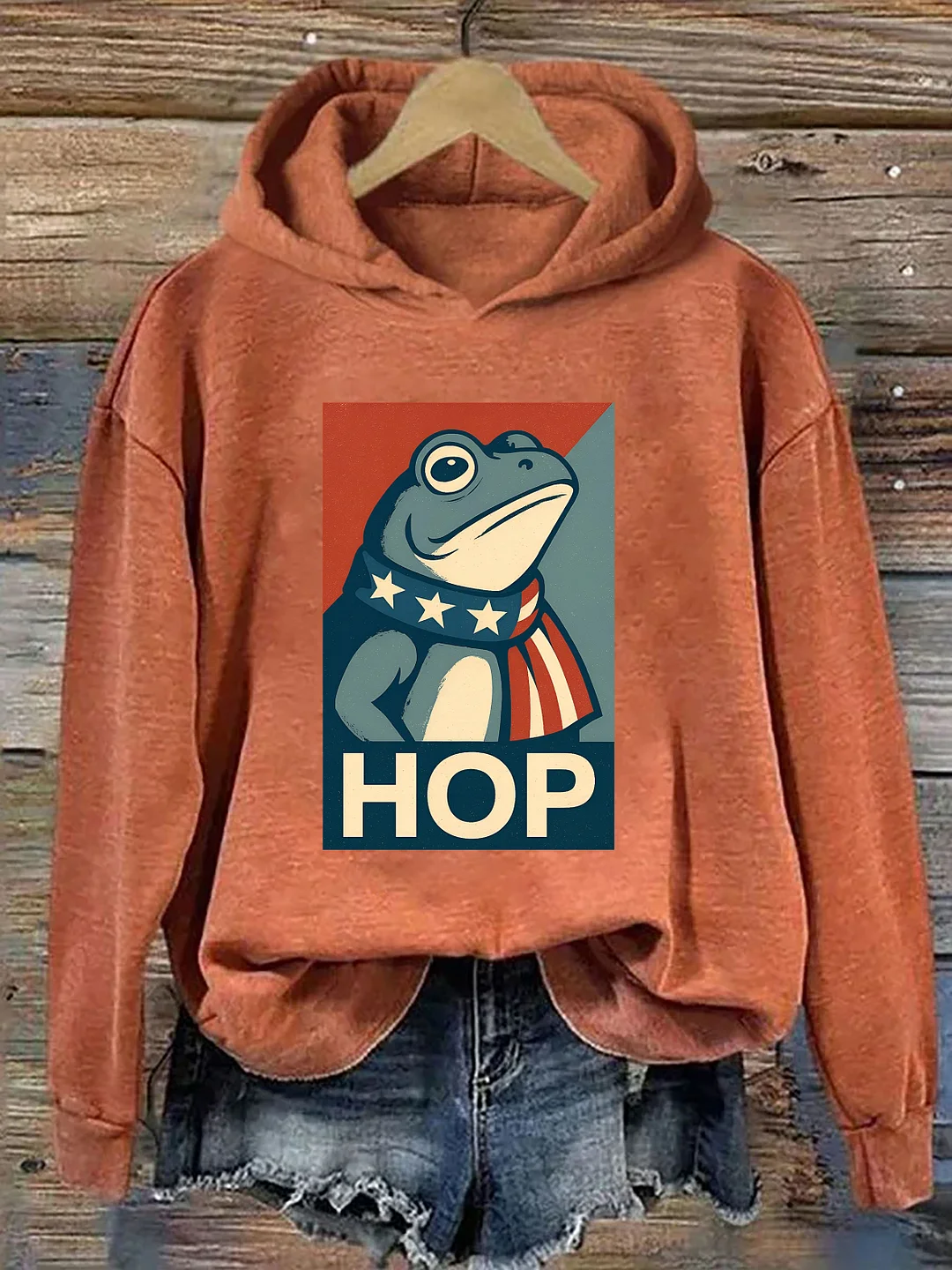 Portland HOP Frog Hoodie